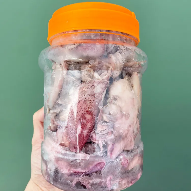 广东汕尾咸鱿鱼 马宫就船尼仔解 无沙咸鱿鱼咸锁卷尼仔膎潮汕食用
