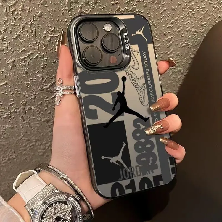 创意iPhone15promax篮球乔丹飞人科比17mini手机壳硬12苹果14适用