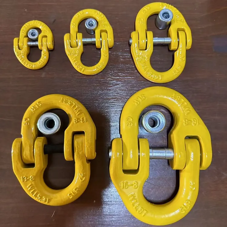 高强度正宗神力SLR品牌起重蝴蝶扣G80级链条扣耐用合金钢出口品质