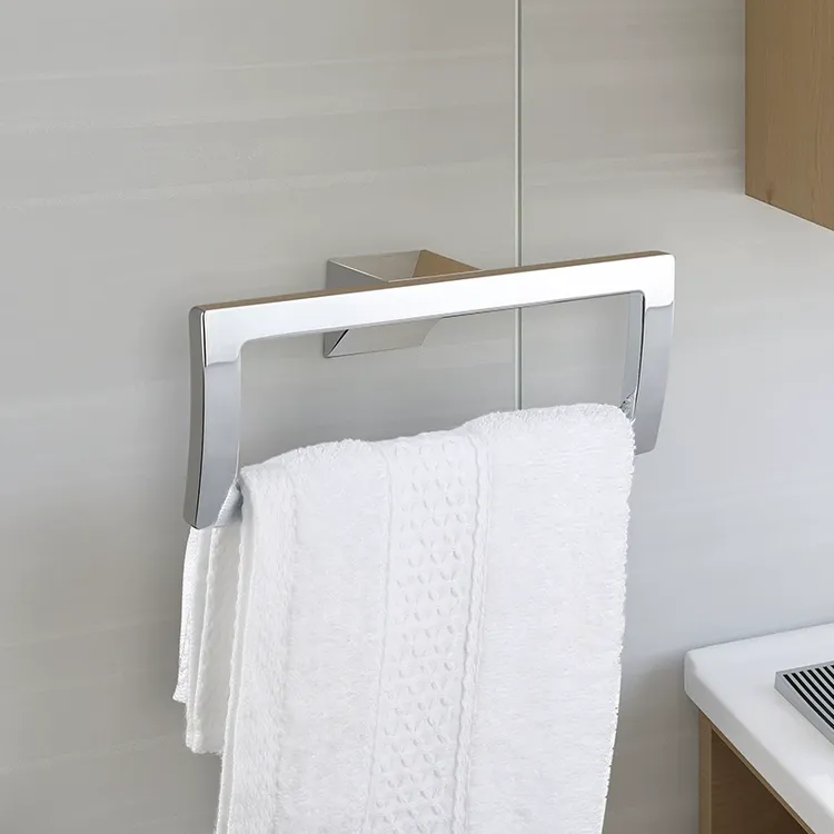 TOTO毛巾挂环 浴室卫生间不锈钢简约北欧YTT902 方形擦手巾架