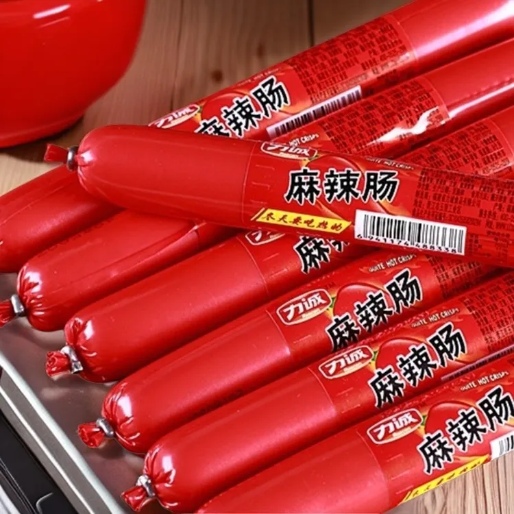 力诚麻辣火腿肠即食鸡肉肠麻辣风味肉肠玉米泡面搭档多口味混搭