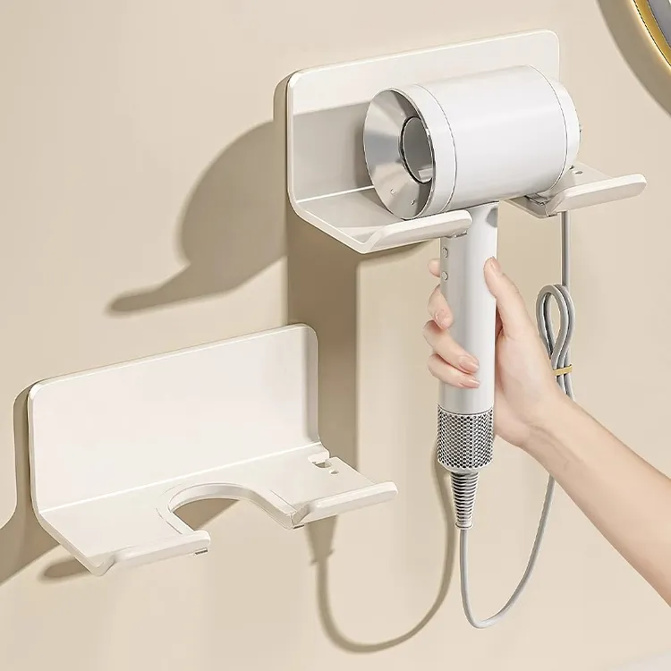 优勤吹风机置物架免打孔卫生间壁挂式电吹风支架浴室架子收纳神器