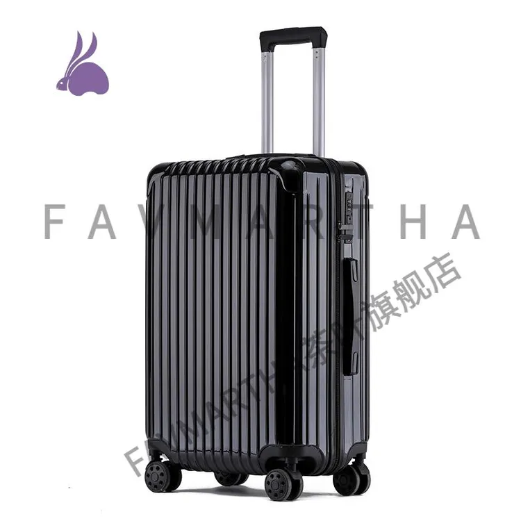 行李箱女20寸拉杆箱小型登机箱旅行箱轻便拉链密码箱万向轮皮箱28