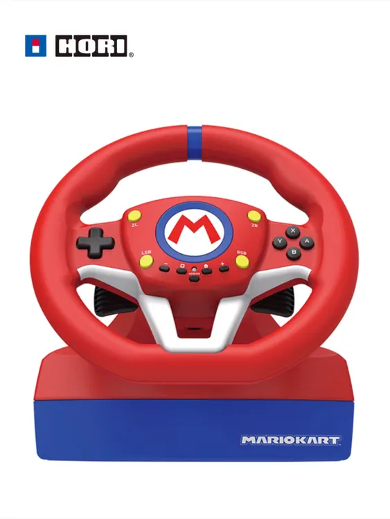 HORI游戏方向盘 原装SWITCH/电脑安卓通用儿童马里奥赛车驾驶模拟