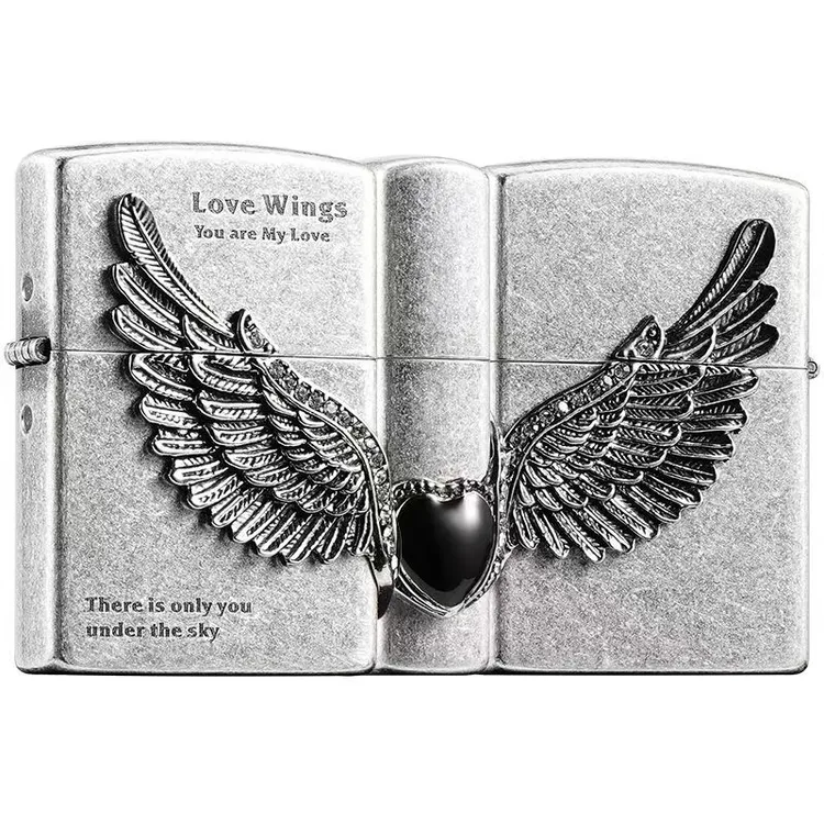 ZORRO佐罗爱神之翼专属男生男士男朋友老公生日网红煤油打火机