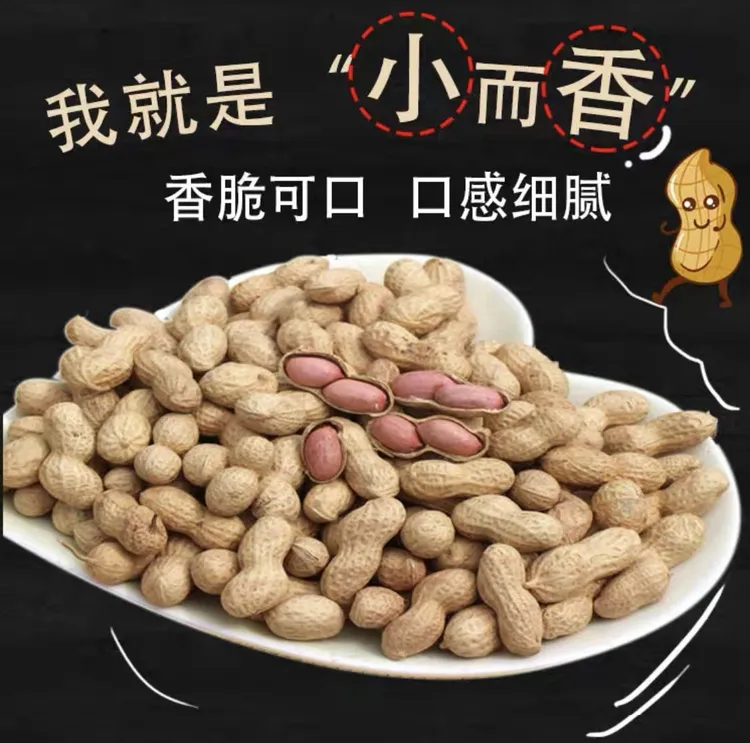 23年客家河源忠信农家柴火炒花生纯手工即食香酥炒制开袋食用香脆