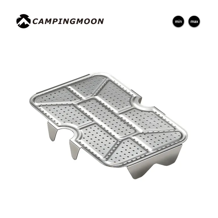 柯曼饭盒蒸网不锈钢2013-W饭盒专用加厚底网户外露营早餐蒸煮套装