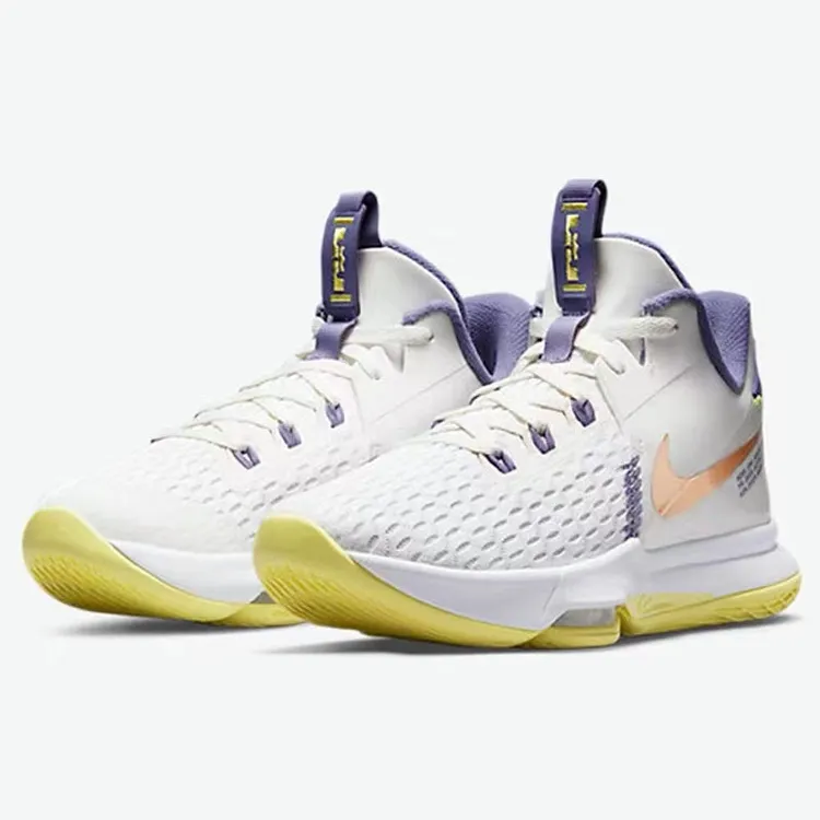 Nike耐克Lebron Witness 5男女同款运动缓震耐磨篮球鞋CQ9381-102