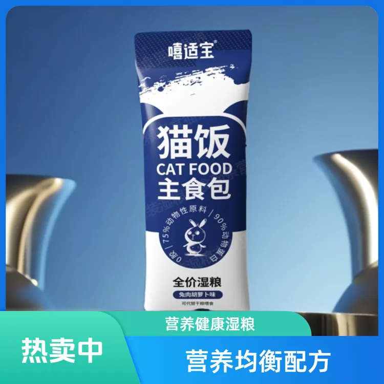 嘻适宝主食湿粮高蛋白小包装营养均衡美味猫饭全价猫粮主食猫条