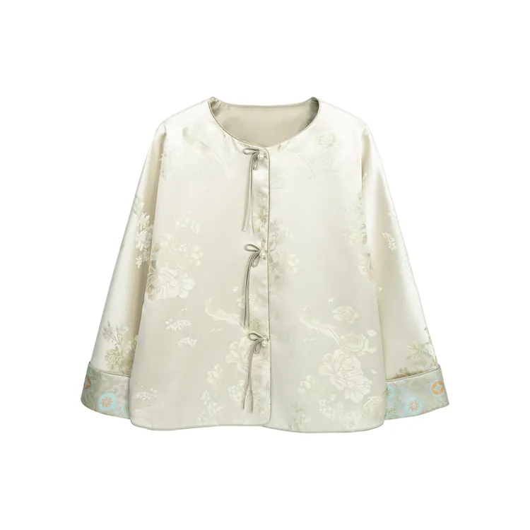 谢晕晕【月光】国风圆领外套 新中式汉服 24W0181