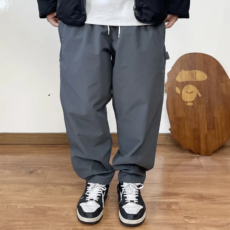 25AW秋冬日系机能伐木户外长谷川宽松微锥形大码工装裤子男休闲裤