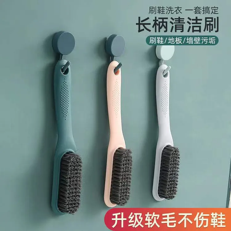 家用软毛鞋刷长柄不伤鞋清洁洗鞋神器多功能刷鞋洗鞋刷刷刷子洗