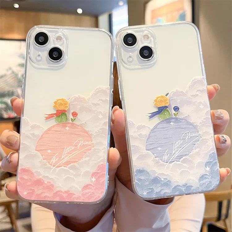 油画王子适用iphone16苹果15手机壳小米OPPO华为VIVO荣耀一加魅族