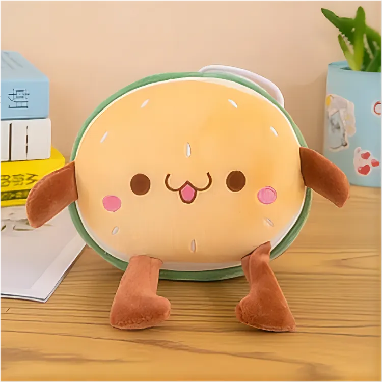 随机发一个毛绒玩具 回家拆