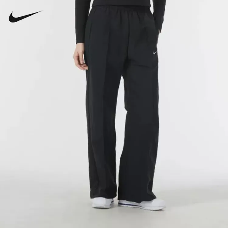 NIKE/耐克女裤春季新款训练运动休闲抽绳梭织长裤FQ3589-010