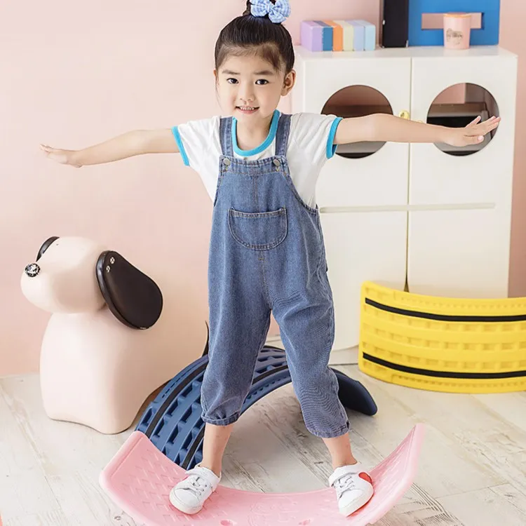 平衡板儿童感统训练聪明板室内跷跷板多种玩法家用宝宝平衡木玩具