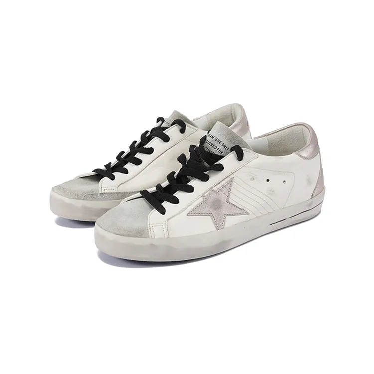 未使用 GOLDEN GOOSE 女士复古内增高脏脏鞋 GWF00102 F006115
