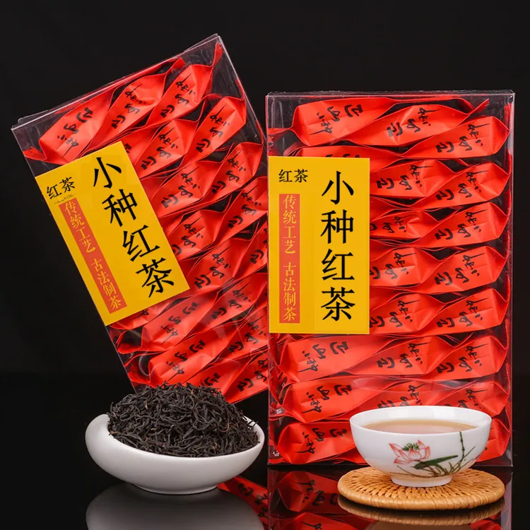 新茶试喝福建红茶正山小种袋装盒装桂圆香味红茶茶叶2025新茶