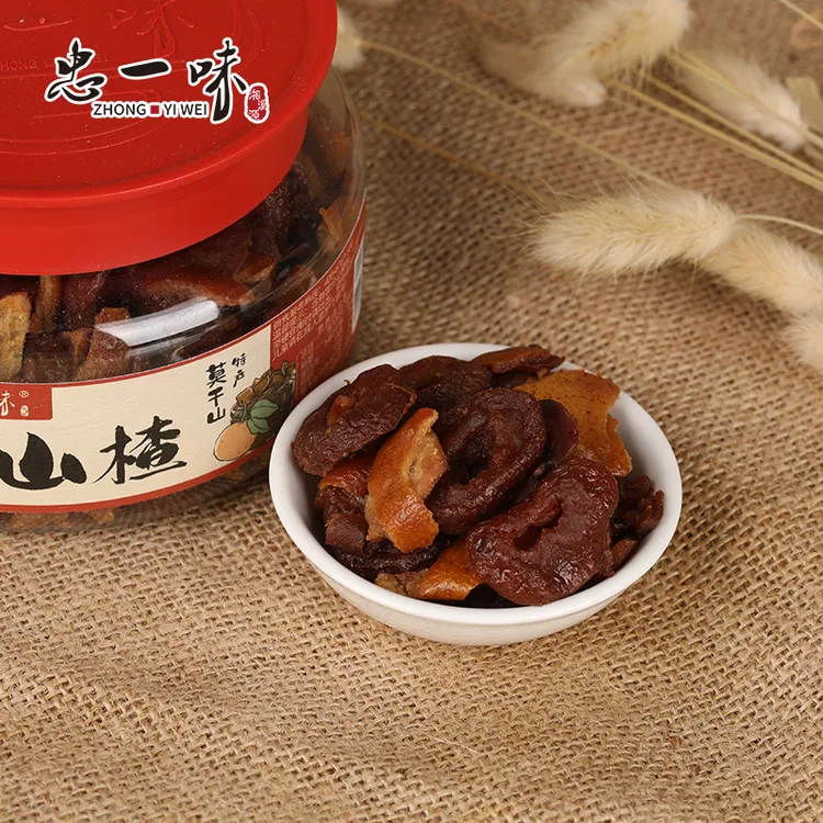 忠一味陈皮山楂开胃酸甜蜜饯干香甜营养果脯办公室解馋零食茶点