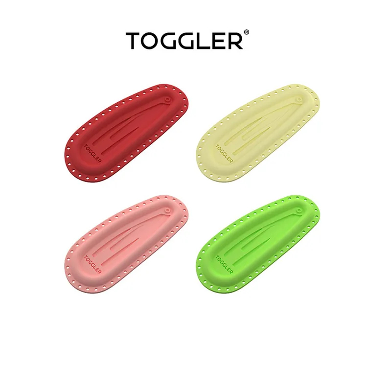 TOGGLER/托格乐膨化折叠饰品系列硅胶膨胀发夹网红糖果色多巴胺
