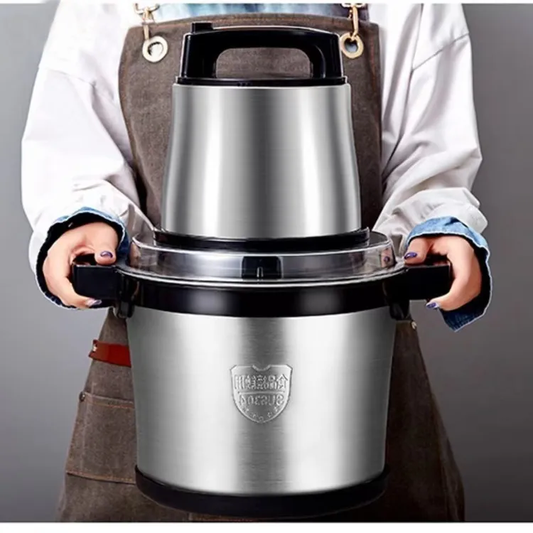 德国工艺大功率1800瓦6升和面绞肉机电动打肉料理家用手动绞肉机