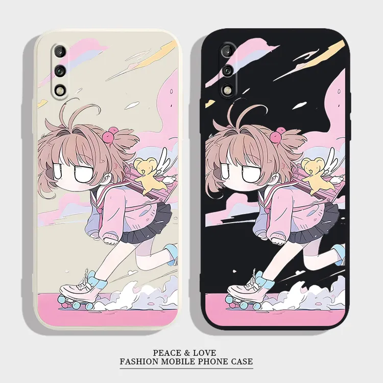 二次元百变小樱适用华为畅享10手机壳ART-AL00x小众可爱卡通个性