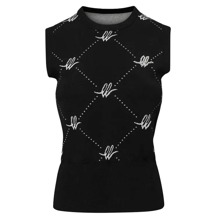 LIMITLESS LOVE 针织马甲背心｜黑色