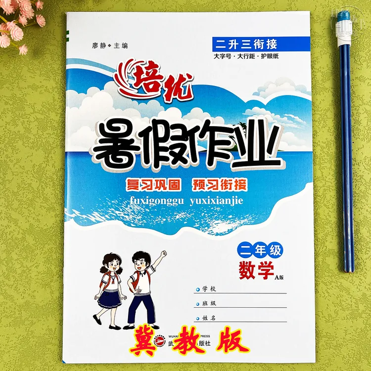 冀教版二升三年级数学暑假衔接二年级数学暑假作业冀教版暑假练习