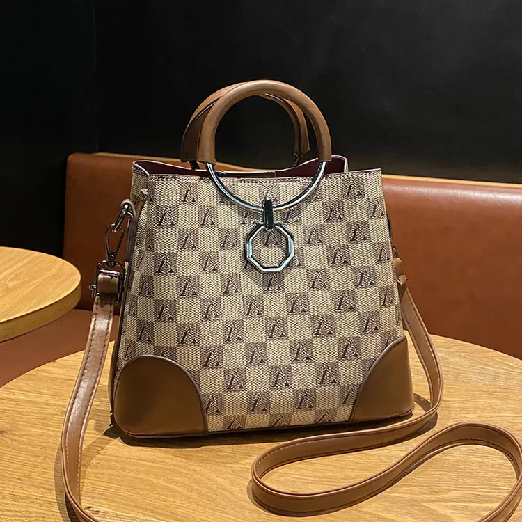 包包女2023新款女包水桶包质感轻奢百搭单肩包时尚女士手提斜挎包
