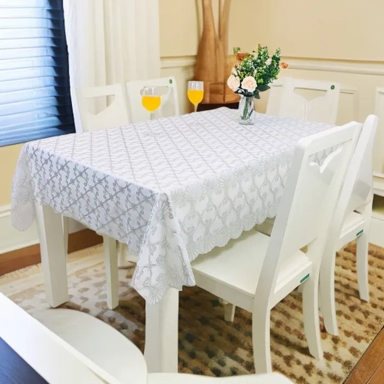 防水防滑防烫餐桌布茶几布可裁剪定制尺寸家用电视柜布长方形桌布