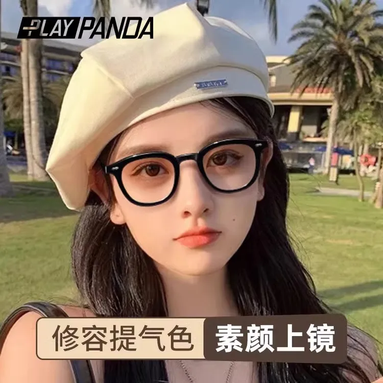 PLAYPANDA小脸墨镜女2025新款高级感小个子小脸太阳镜防紫外线