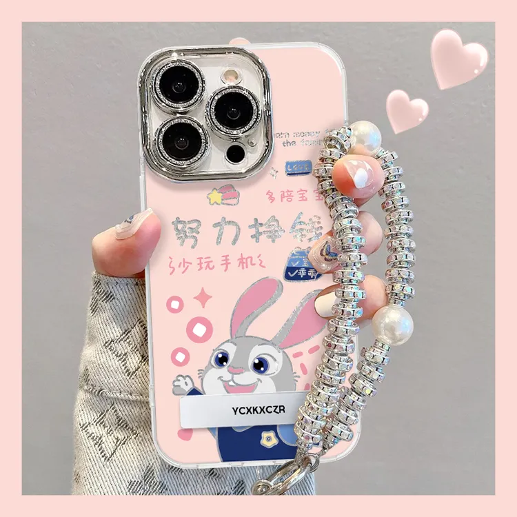 可爱尼克朱迪手机壳适用于苹果16oppo华为vivo精孔羽纱壳卡通流行