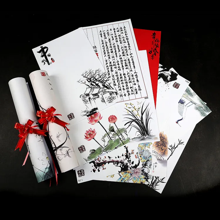 意境垫纸冷菜艺术酒店盘饰防油厨房花纸点缀一次性菜垫点缀纸创意