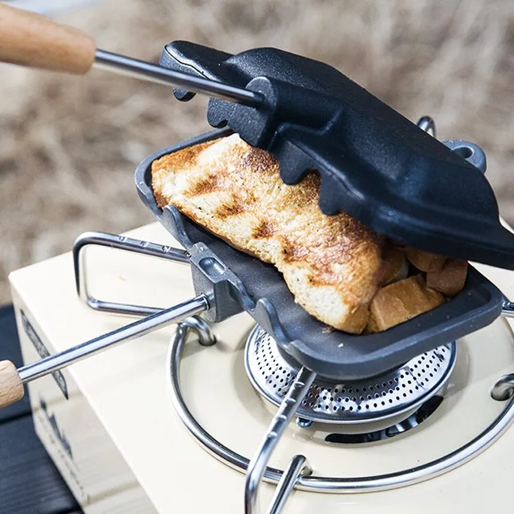 三明治烤盘吐司烤夹不粘锅涂层易拆洗实用三明治专用耐高温刷户外