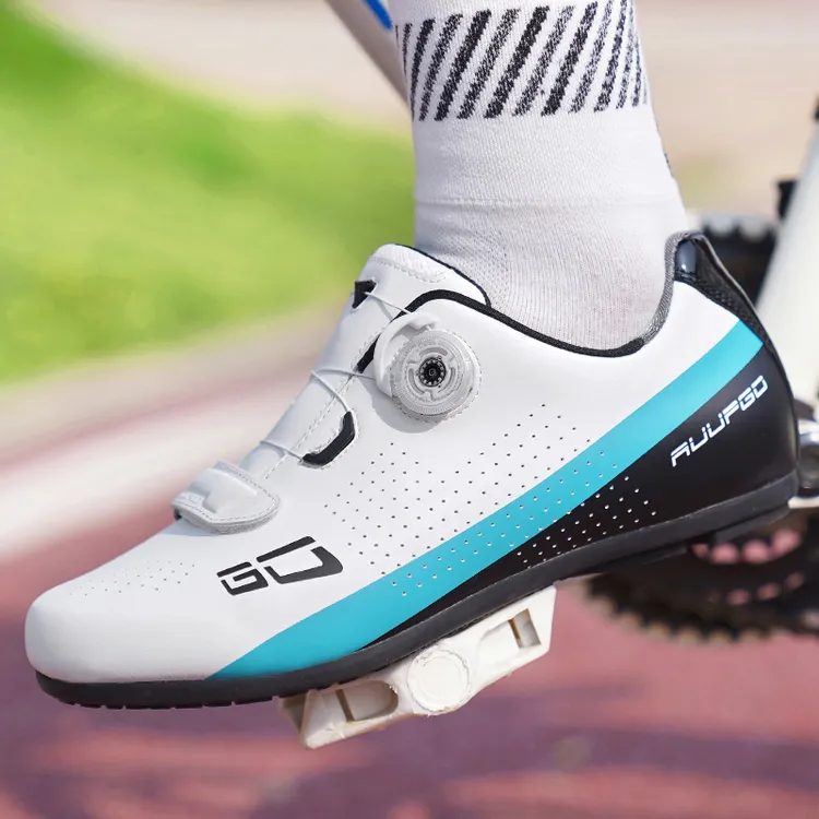 尚走无锁骑行鞋男专业自行车鞋女硬底山地车鞋防滑公路单车装备鞋