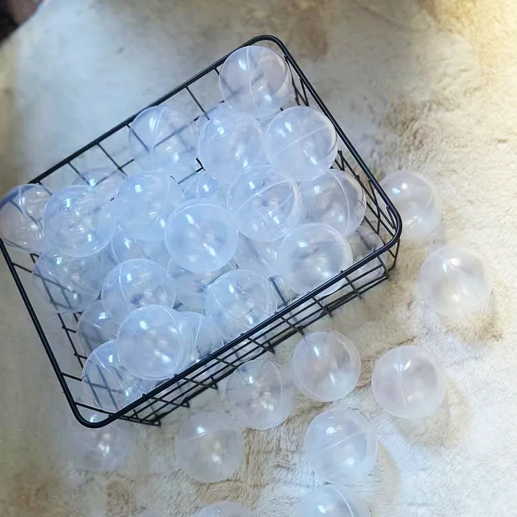 加厚透明海洋球5.5cm环保直径7cm8cmdiy手工球材料辅料