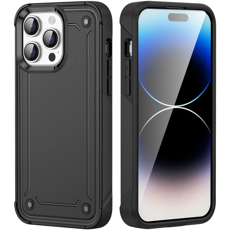 适用iPhone15ProMax飞驰手机壳苹果14铠甲13Pro防摔12保护套