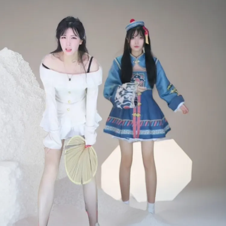 小僵尸连衣裙纸样服装（DIY图纸可复制不）