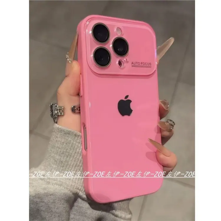 高级秒变17同款大视窗钢化玻璃适用iPhone16promax手机壳15苹果14