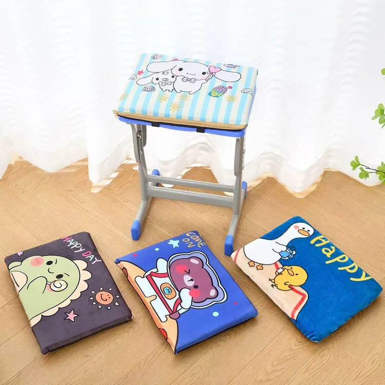 学生加厚坐垫卡通座垫学生坐垫教室椅垫了可拆洗加厚加棉凳子垫子