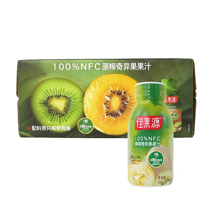 【会员商店】佳果源 100%NFC原榨奇异果汁 250g*12