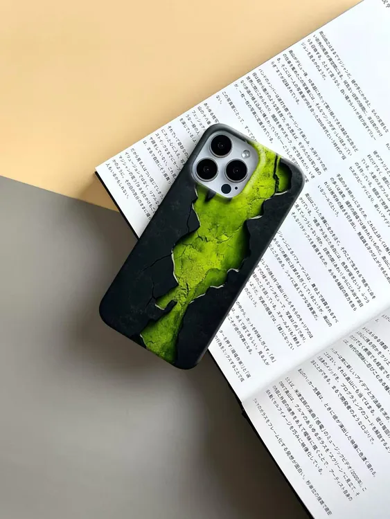 绿巨裂缝菲林软硬壳适用于苹果华为vivo小米oppo一加防摔手机壳