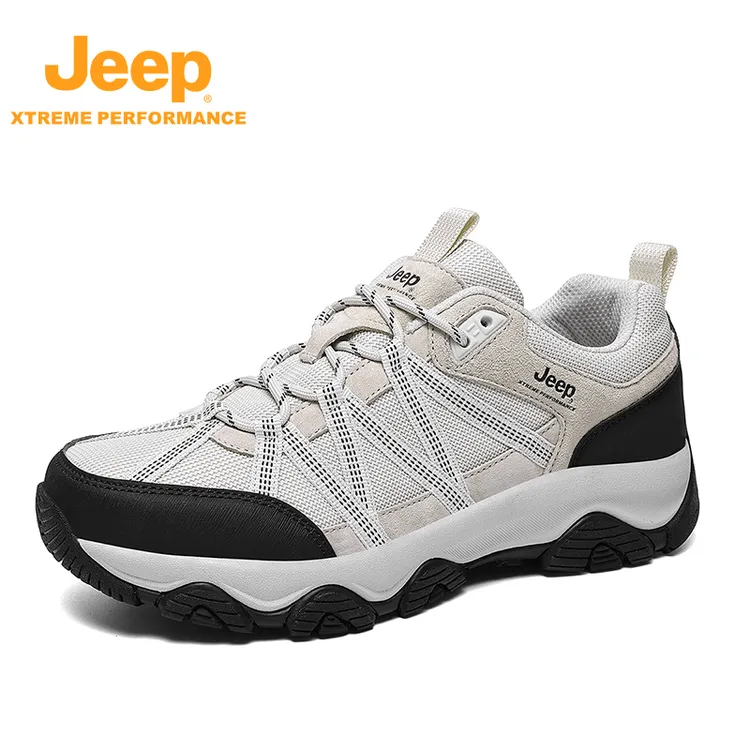 jeep吉普男秋季新款旅行登山鞋户外防滑耐磨透气休闲轻便徒步鞋子