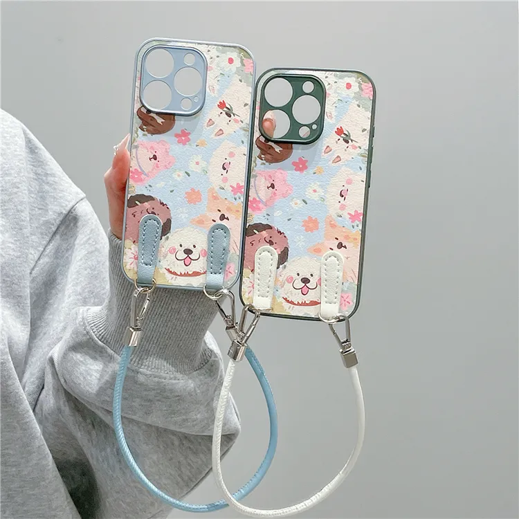 金属漆皮纹适用苹果17/iPhone/华为荣耀/OPPO/VIVO/小米/手机壳潮