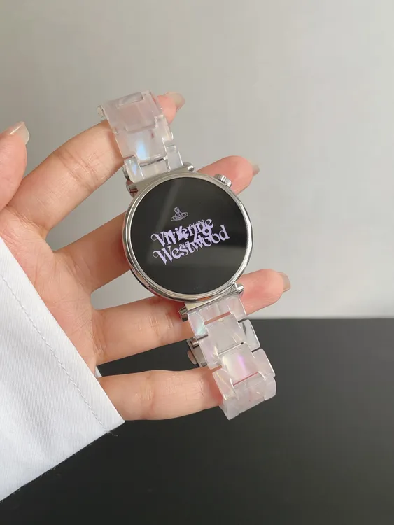 适用华为gt6手表gt5gt4树脂表带极光贝母送调节器小米手表S4腕带