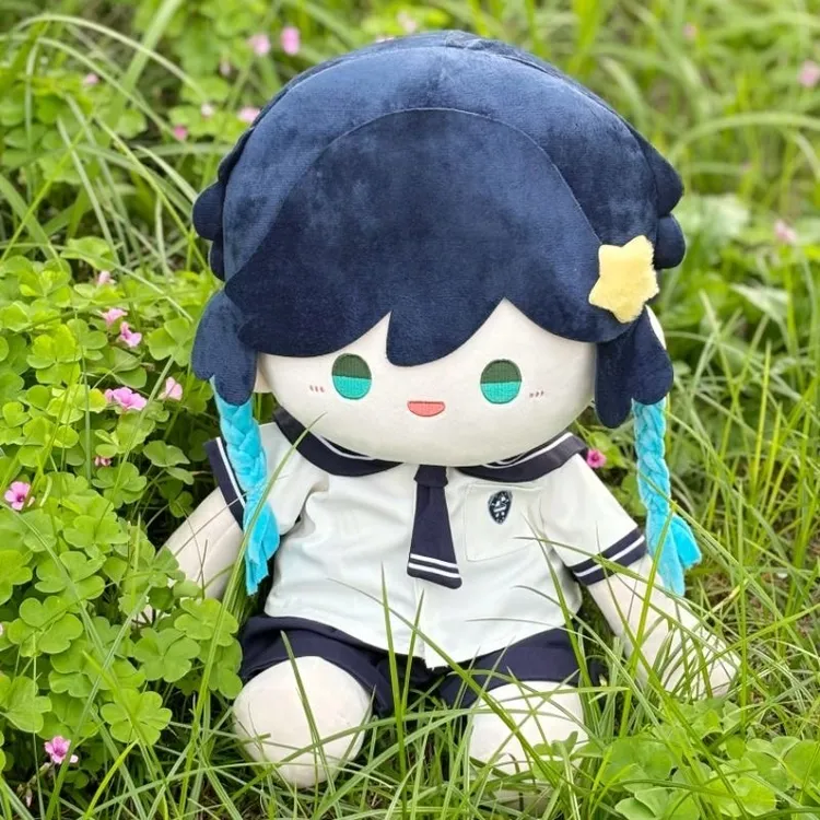 原神温迪40cm坐姿棉花娃娃可爱软萌毛绒玩偶同人周边公仔