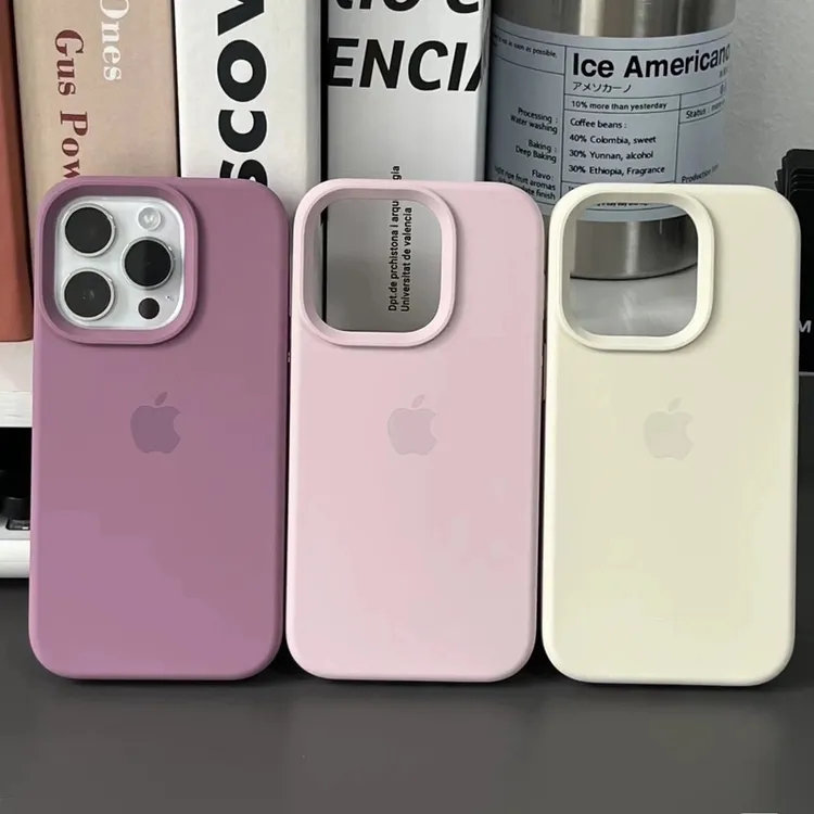 黑加仑适用iPhone16promax手机壳苹果15pro液态硅胶14/13防摔12粉