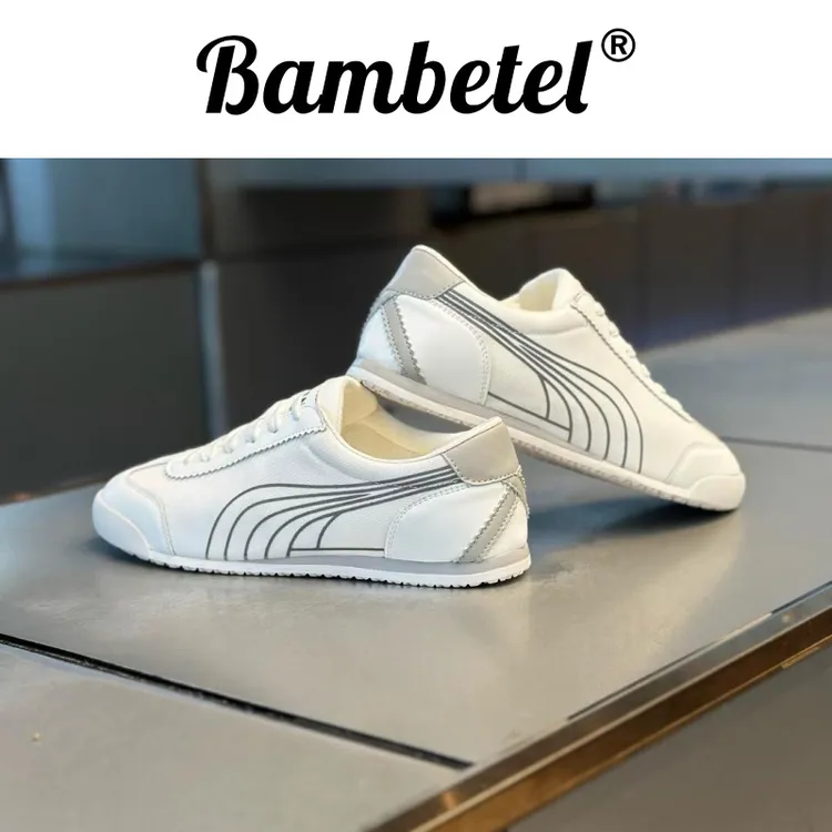 Bambetel时尚休闲鞋男鞋春夏新款男士透气布面轻便韩版透气运