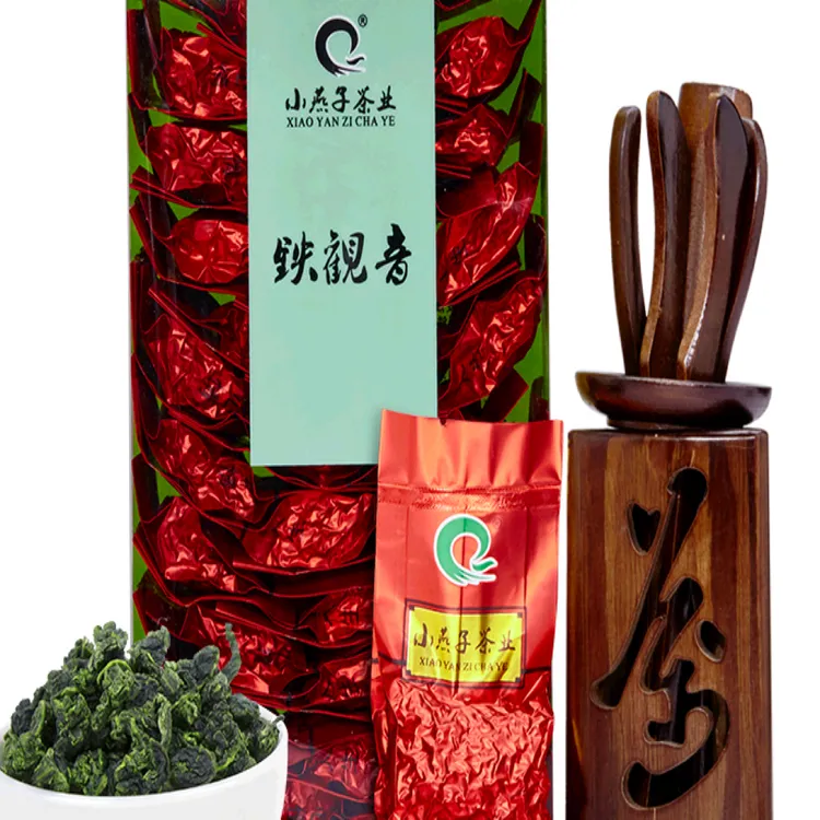 安溪清香型铁观音春茶新茶兰花香高山乌龙茶茶叶简装口粮茶办公茶