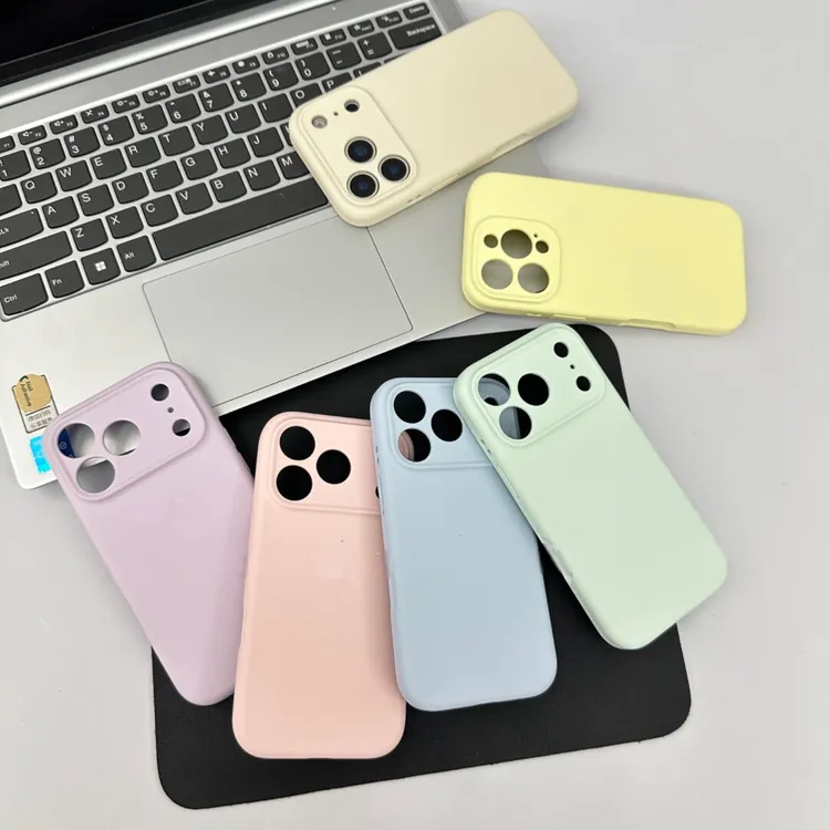 一体Ai全包硅胶适用苹果17promax手机壳iPhone16/15防摔14/13软壳